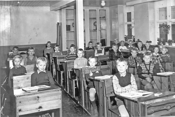 Mosby skole 1 kl 1954hjs