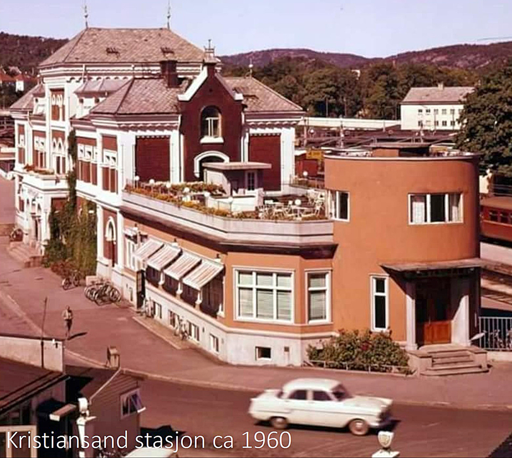 S banen Kristiansand st 1960 H